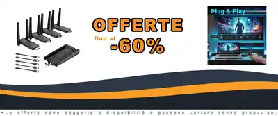 Mini Ricevitori HDMI Wireless 1 to 4 50m 1080P Full HD Plug & Play
