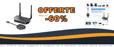 Transmettitore e Ricevitore HDMI Wireless 1080P
