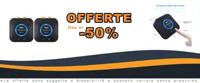 Transmettitore Ricevitore Audio 2.4GHz Wireless per TV 1Mii