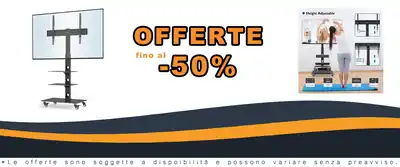 Basetto Regolabile TV 30-70 Pollici Adattivo 40 kg