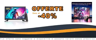 Desobry Small 19 Pollici TV con DVD Player