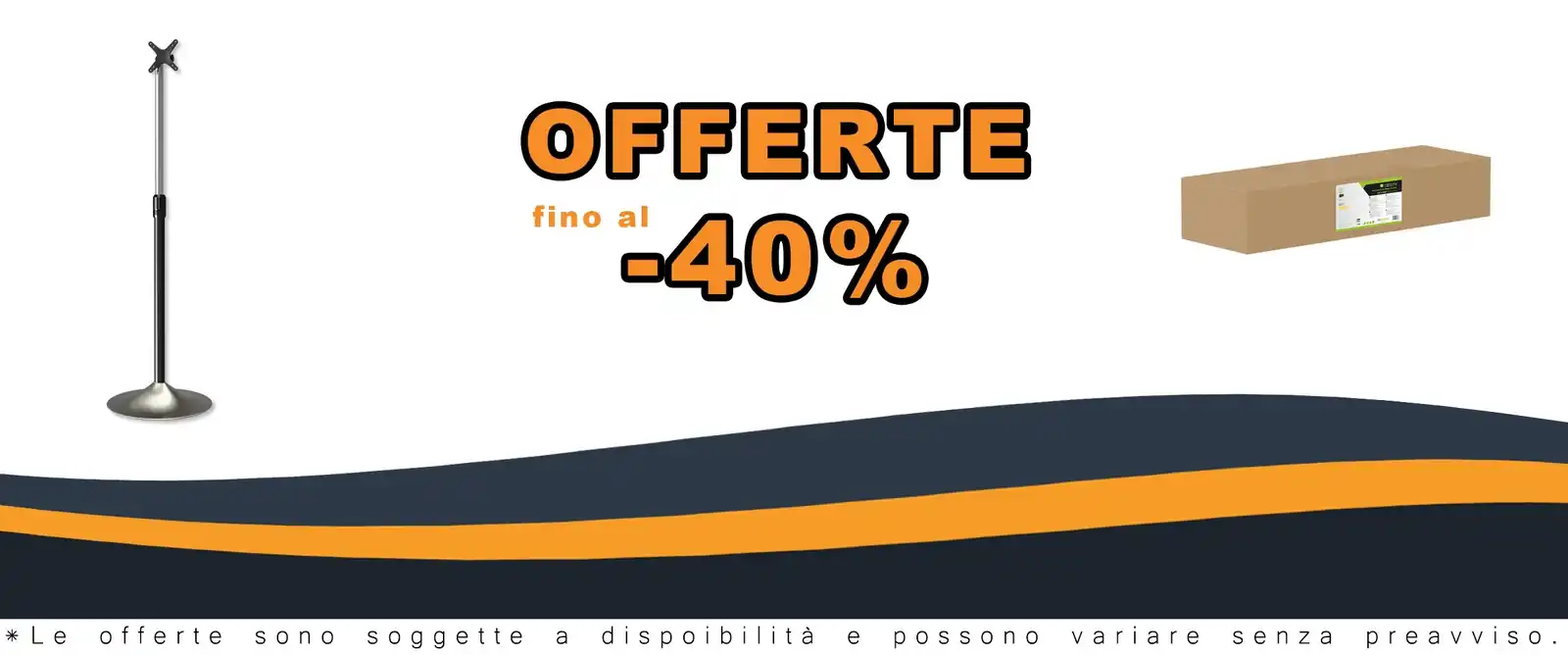 Supporto da pavimento per TV LCD/LED 13-27 pollici