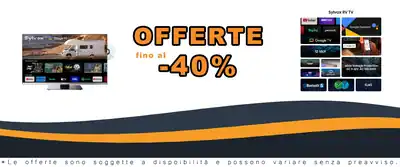 Sylvox Smart Google TV 22 Pollici Camper