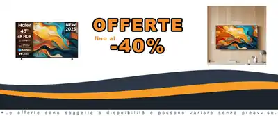 Haier H43K85FUX Smart TV 4K 43 Pollici Black