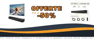 Soundbar 2.1CH Bluetooth 120W per TV Projettore