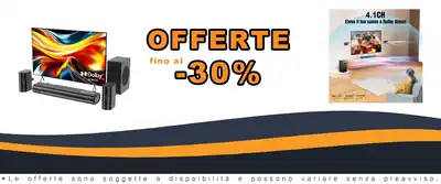 Soundbar Hiwill 300W 4.1 Canali Dolby Atmos