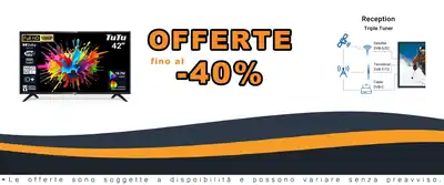TuTu TV 42 Pollici Triple Tuner Full HD