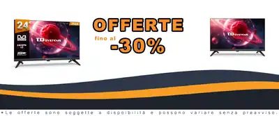 TV 32 Pollici DTT TD Systems PRIME32K21H
