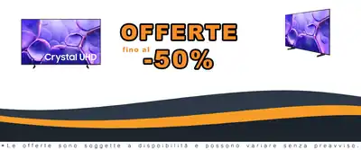 TV 4K SMART SAMSUNG 43 pollici Wi-Fi Black